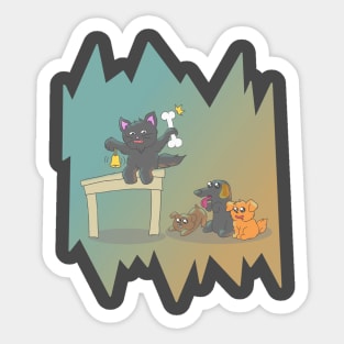 Cute Psychology pets Sticker